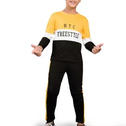 GCYX Boys Printed T-shirt With Trousers-40