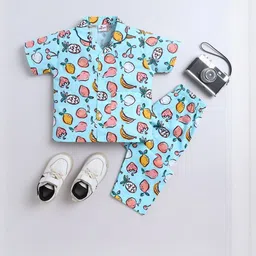 The Magic Wand Kids Pure Cotton Printed Night suit-picture-18