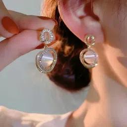 ONUYX Circular Drop Earrings image 3