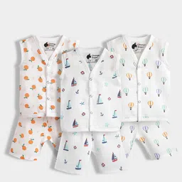 Orange Sugar Unisex Kids Printed Shorts-image-72
