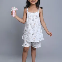 BAESD Girls Printed Night suit-picture-0
