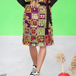 ArtzFolio Printed Aprons With 1Patch Pockets-27