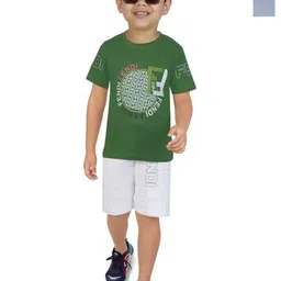 ZADMUS Boys Pack Of 2 Printed Pure Cotton T-Shirts With Shorts-picture-7