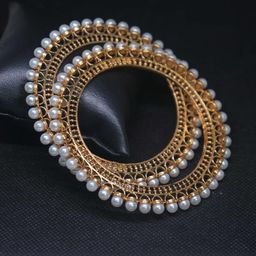 ANSHI ART Women Gold Plated Bangles-image-2