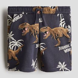 H&M Printed Sweatshirt Shorts-image-33