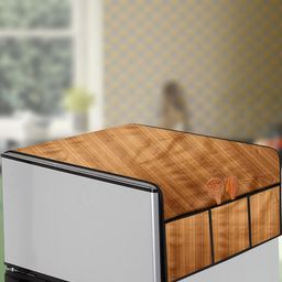 The Furnishing Tree Cream Plastic Refrigerator Cover-image-40