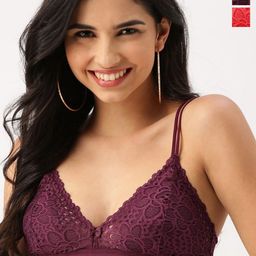 DressBerry Floral Bra Full Coverage Lightly Padded-picture-22