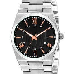 CSAMON Men Round Dial & Bracelet Style Analogue Watch C1020SLV 1016BLK D Chain-48