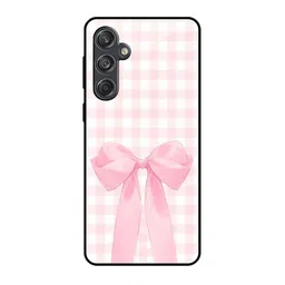 QRIOH Bowtique Charm Glass Printed Samsung Galaxy M55 5G Back Case Mobile Accessories-picture-41
