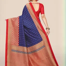 Attigo Ethnic Motifs Printed Saree-picture-29