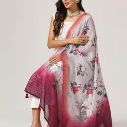Kaizen TEXO FAB Printed Linen Dupatta image 5