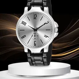 Gopal Shopcart Unisex Dial & Bracelet Style Straps Analogue Watch 3KAN SLVM2 D 801BLK-image-38