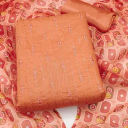 SAINOOR Embroidered Unstitched Dress Material-image-84