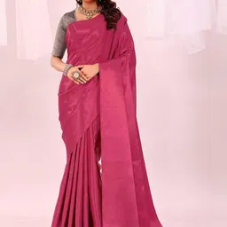 Moda Rapido Beads and Stones Satin Saree-image-4
