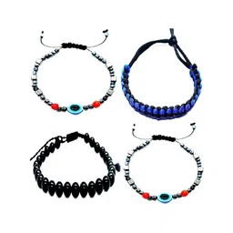 Dynamic Retail Global Set of 4 Men Cuff Bracelet-image-9