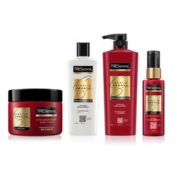 TRESemme Keratin Smooth Conditioner 190ml + Shampoo 580ml + Mask 300ml + Serum 100ml Combo-18