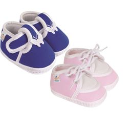 NESKA MODA Blue Cotton Booties-image-29