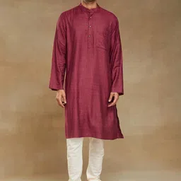 Fabindia Band Collar Straight Kurta-picture-44
