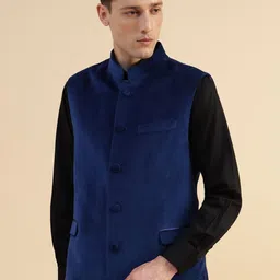 Givo Men Band Collar Formal Nehru Jackets-picture-57