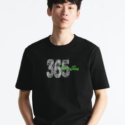 MISCHIEF MONKEY Men Typography Printed Round Neck Cotton Oversized T-shirt-image-86