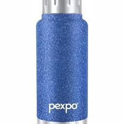 Pexpo Cameo Blue Double Wall Insulated Thermosteel Hot & Cold Upto 68 Hrs Flask -300ml-image-39