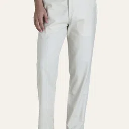 PERCH Men Relaxed Straight Leg Trousers-image-66