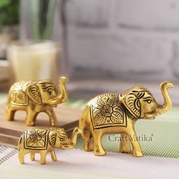 Aura Gold-Toned Idol Showpiece-image-54