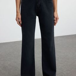 Trendyol Women No Fade Clean Look Regular Fit Jeans-image-34