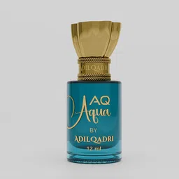 ADILQADRI AQ Aqua Non Alcoholic Roll-On Attar Perfume - 12 ml image 1