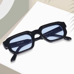 Peter Jones Eyewear Unisex Square Sunglasses with Polarised Lens-58
