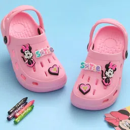 Disney By Yellow Bee Girls Minnie Mouse Printed ClogsFlip Flops-13