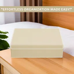 Kuber Industries Beige Set of 4 Regular Drawer Organiser Organisers image 5