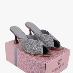 Justin Whyte Women Slim Heel Peep Toes-26