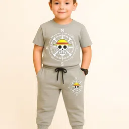 PARYAG Boys Printed Round Neck T-shirt-22