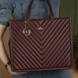 MINI WESST Women Textured Structured Shoulder Bag-image-11