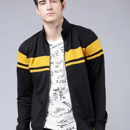 HIGHLANDER Men Mock Collar Front-Open Sweatshirt-picture-13