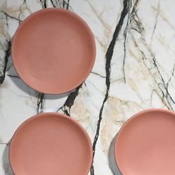 The handicraftian 3-Pcs Red Terracotta Round Wall Plates-image-28