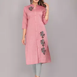Mehsoos Floral Embroidered Kurta-image-32