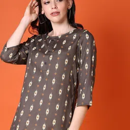 V-Mart Women Ethnic Motifs Printed Kurti-image-85