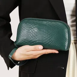 CORSICA Women Textured Leather Zip Around Wallet-image-37