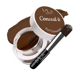 MILA BEAUTE Conceal It Pot Concealer Enriched With SPF 15 & Vitamin E - 4 g - Rich Coco-35