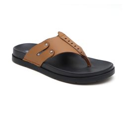 Kelsey Men Tan & Black Sandals-image-20