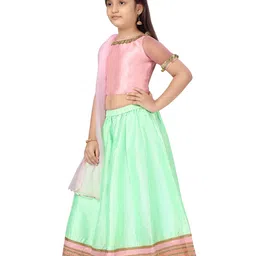 BAESD Girls Ready to Wear Lehenga & Blouse With Dupatta-image-114