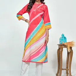 Sangria Printed Straight Kurta Sets-picture-39