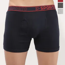 Sporto by Macho Pack Of 4 Mid-Rise Trunks-picture-24