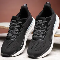 JQR Men Mesh Running Non-Marking Shoes-97