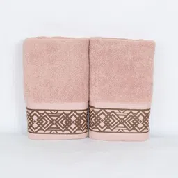Myntra Elegant Homes 2-Pcs Printed 520 GSM Pure Cotton Hand Towels-image-38