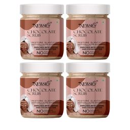 Newsio Set Of 4 Chocolate Scrub - 100 g Each-21