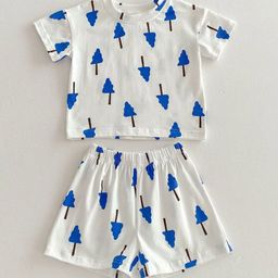 LULU & SKY Unisex Kids Printed Night suit-picture-10