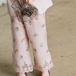 LULU & SKY Girls Printed Straight Fit Trousers-picture-33